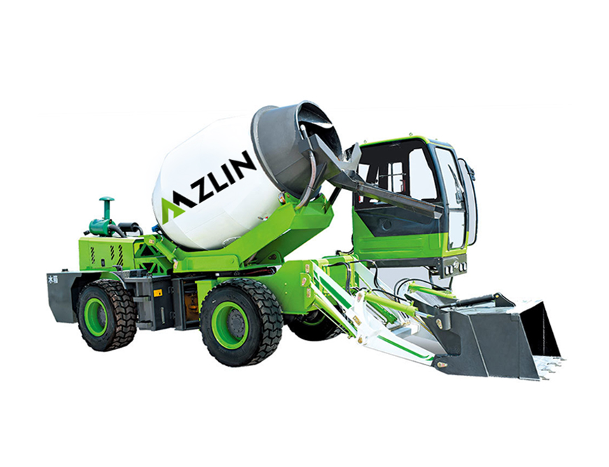 Self Loading Concrete Mixer Truck