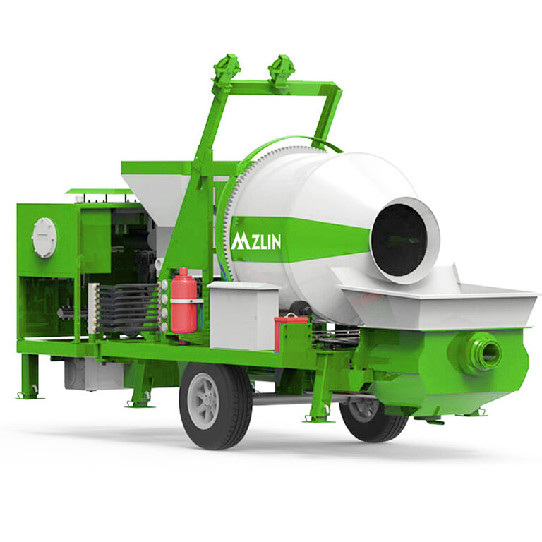 Concrete Mixing Pump Henan Zlin Heavy Industry Co., LTD