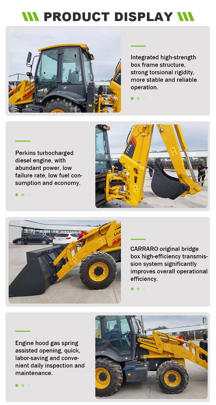 Liugong 777A Backhoe Loader