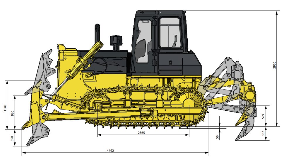Shantui SD13 Bulldozer